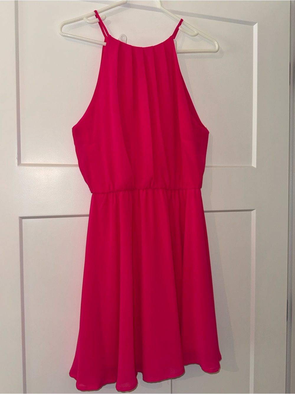 Lush Hot Pink Cocktail Dress / Sz Sm